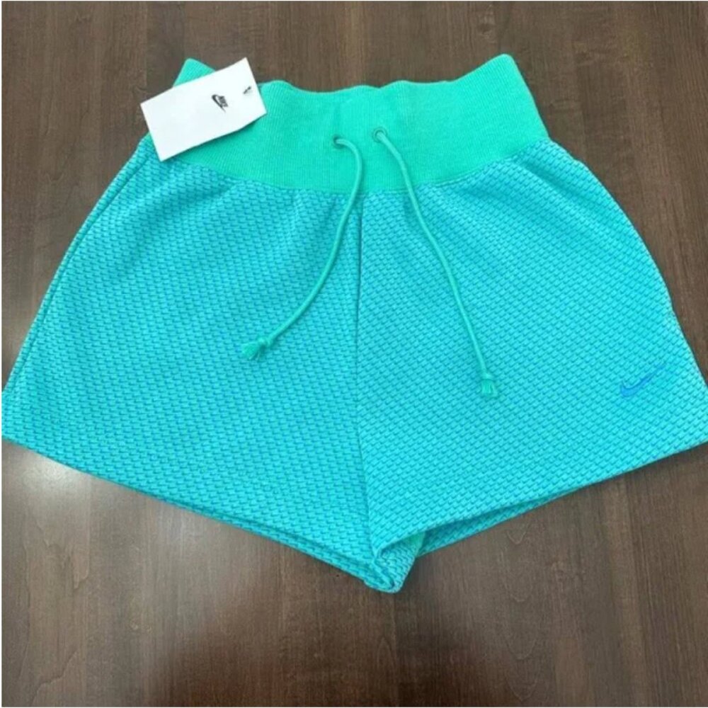 🌸 NWT Nike Women's Sportswear Phoenix Fleece High Rise Shorts (SIZE S) - Picture 6 of 9